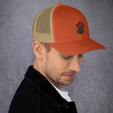 Load image into Gallery viewer, 1 Rose - Orange Trucker Hat