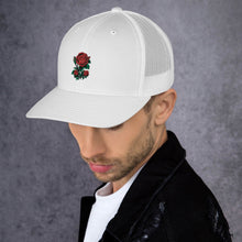 Load image into Gallery viewer, 1 Rose - white Trucker Hat