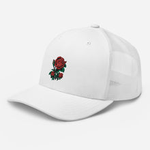 Load image into Gallery viewer, 1 Rose - white Trucker Hat