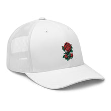 Load image into Gallery viewer, 1 Rose - white Trucker Hat