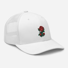 Load image into Gallery viewer, 1 Rose - white Trucker Hat