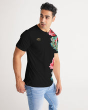 Load image into Gallery viewer, LEFTSIDE FULLY ROSE - BLACK Men's Tee