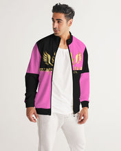 Load image into Gallery viewer, SF LITTY - HOT PINK/BLACK Men's Track Jacket