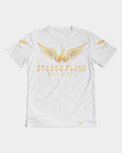 Load image into Gallery viewer, STEADY FLAME GOLD-WHITE Men's Tee