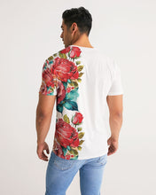 Load image into Gallery viewer, LEFTSIDE FULLY ROSE - WHITE Men's Tee