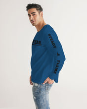 Load image into Gallery viewer, SF WEAR 5STAR LONGSLEEVE -DARK BLUE Men's All-Over Print Long Sleeve Tee