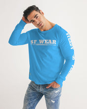 Load image into Gallery viewer, SF WEAR 5STAR - LIGHT BLUE Men's All-Over Print Long Sleeve Tee