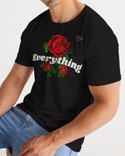 Load image into Gallery viewer, EVERYTHING ROSES 3.0 LINK UP - BLACK/WHITE Men's Tee