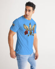Load image into Gallery viewer, ROSE GOLD - SKY BLUE Men's Tee