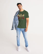 Load image into Gallery viewer, ROSE GOLD - NAVY GREEN Men's Tee