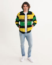 Load image into Gallery viewer, YARDIE (SF WEAR 3 TONE) - BLACK/GREEN/YELLOW Men's Bomber Jacket