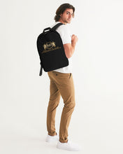 Load image into Gallery viewer, STEADY FLAME COAT OF ARMS BACKPACK - BLACK Large Backpack