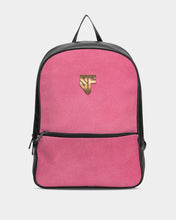 Load image into Gallery viewer, SF LEATHER BACKPACK PINK Classic Faux Leather Backpack