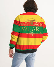 Load image into Gallery viewer, RASS (SF WEAR 3 TONE) - RED/GREEN/GOLD Men's Bomber Jacket