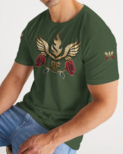 Load image into Gallery viewer, ROSE GOLD - NAVY GREEN Men's Tee