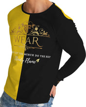 Load image into Gallery viewer, SF WEAR LONGSLEEVE - BLACK/YELLOW Men's Long Sleeve Tee