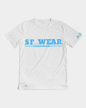 Load image into Gallery viewer, SF WEAR 5STAR - WHITE/SKY BLUE Men's All-Over Print Tee