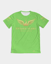 Load image into Gallery viewer, STEADY FLAME GOLD-SHOCKING COLOR GREEN Men's Tee