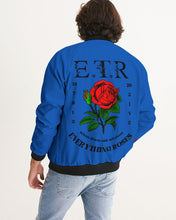 Load image into Gallery viewer, ETR 1 ROSE JACKET - BLUE Men's Bomber Jacket