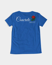 Load image into Gallery viewer, CONCRETE ROSE GOLD - BLACK Women's V-Neck Tee