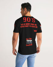 Load image into Gallery viewer, 90'S (BARS) - BLACK/RED Men's Tee