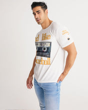 Load image into Gallery viewer, 90'S (BARS) - WHITE/GOLD Men's Tee