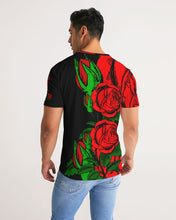 Load image into Gallery viewer, RIGHTSIDE FULLY ROSES - BLACK Men's Tee