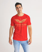 Load image into Gallery viewer, STEADY FLAME GOLD - RED Men's Tee