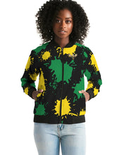 Load image into Gallery viewer, SPLASH YARD/FEMALE - BLACK Women's Bomber Jacket