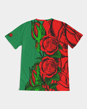 Load image into Gallery viewer, RIGHTSIDE FULLY ROSES - GREEN Men's Tee