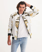 Load image into Gallery viewer, FULLY LOGO JACKET - WHITE Men's Bomber Jacket