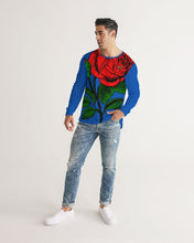Load image into Gallery viewer, BLUE ROSE Men's Long Sleeve Tee