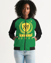 Load image into Gallery viewer, SF WEAR 1 LOGO 2 TONE JAMAICA FEMALE - JACKET Women's Bomber Jacket