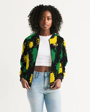 Load image into Gallery viewer, SPLASH YARD/FEMALE - BLACK Women's Bomber Jacket