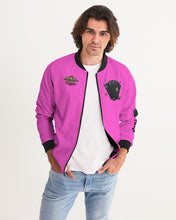 Load image into Gallery viewer, LIFE A GAMBLE " LETS PLAY" - HOT PINK Men's Bomber Jacket