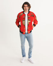 Load image into Gallery viewer, FULLY LOGO JACKET - RED Men's Bomber Jacket
