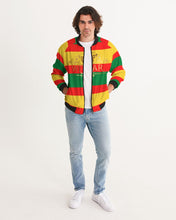 Load image into Gallery viewer, RASS (SF WEAR 3 TONE) - RED/GREEN/GOLD Men's Bomber Jacket