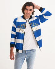 Load image into Gallery viewer, SF WEAR 2 TONE - BLUE/WHITE Men's Bomber Jacket