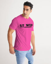 Load image into Gallery viewer, SF WEAR 5STAR - HOT PINK Men's All-Over Print Tee