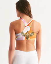 Load image into Gallery viewer, PINK COMO TOP Women's Seamless Sports Bra