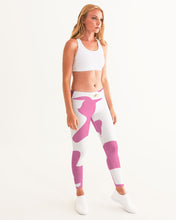 Load image into Gallery viewer, SF WEAR PINK/WHITE COMO Women's Yoga Pants