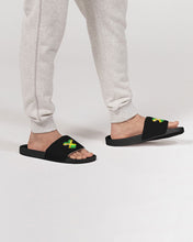 Load image into Gallery viewer, JAMAICA LOVE - BLACK Men's Slide Sandal