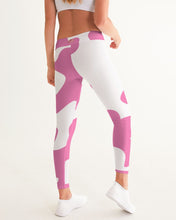 Load image into Gallery viewer, SF WEAR PINK/WHITE COMO Women's Yoga Pants