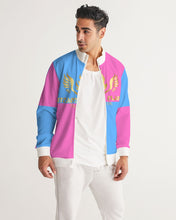 Load image into Gallery viewer, SF STAY LITTY - HOT PINK/BLUE/WHITE Men's Track Jacket