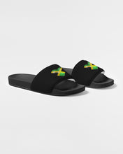Load image into Gallery viewer, JAMAICA LOVE - BLACK Men's Slide Sandal