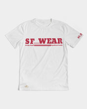 Load image into Gallery viewer, SF WEAR 5STAR - WHITE/RED Men's All-Over Print Tee