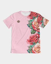 Load image into Gallery viewer, LEFTSIDE FULLY ROSE - PINK Men's Tee