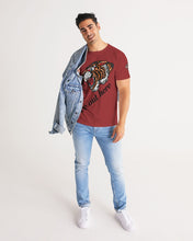Load image into Gallery viewer, WE OUT HERE - BURGUNDY Men's Tee