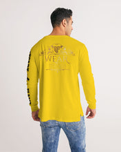 Load image into Gallery viewer, SF WEAR 5STAR LONGSLEEVE - YELLOW Men's All-Over Print Long Sleeve Tee