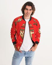 Load image into Gallery viewer, FULLY LOGO JACKET - RED Men's Bomber Jacket